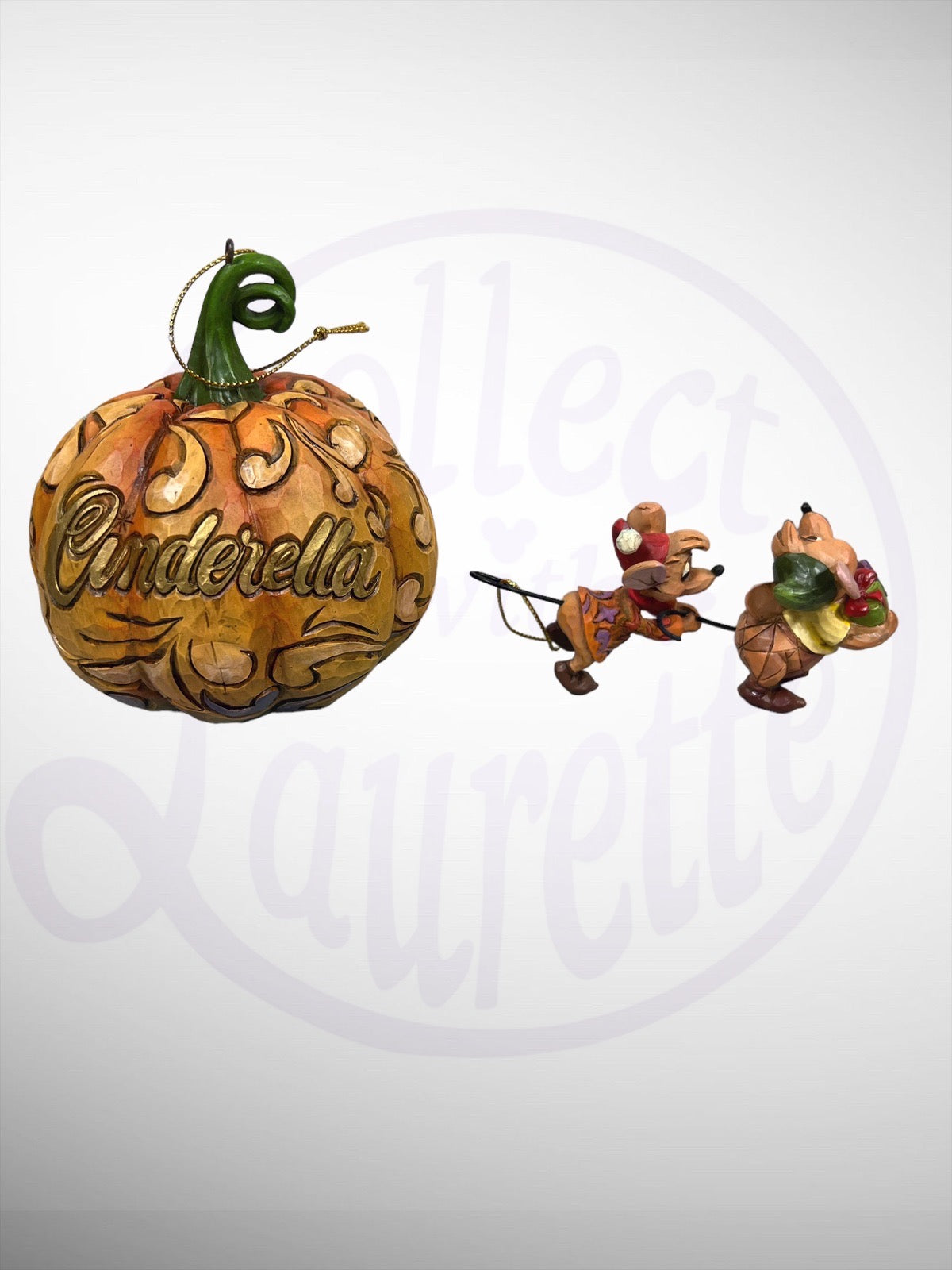 Jim Shore Disney Traditions -  Cinderella Holiday Ornament Set